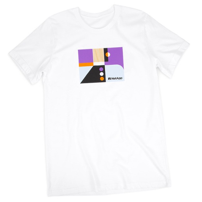 Main image of Unisex Agata Tee, White image