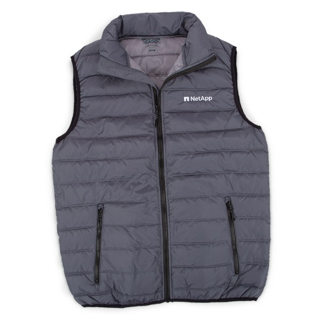 Main image of Men's Mercer Insulated Vest, Steel Grey image