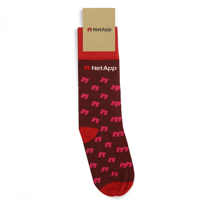 Main image of NetApp Socks, Crimson image