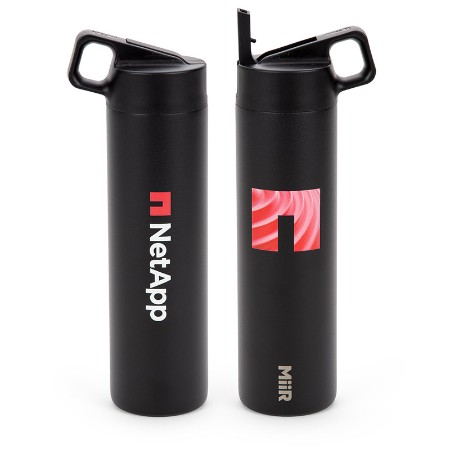 20 oz. MiiR® Vacuum Insulated Bottle, Black image