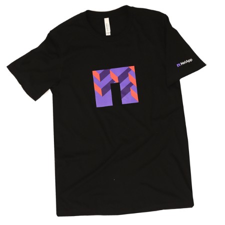 Image of Unisex N Pattern Tee, Black